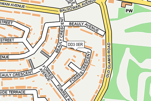 DD3 0ER map - OS OpenMap – Local (Ordnance Survey) DD3 0ER map - OS OpenMap – Local (Ordnance Survey)