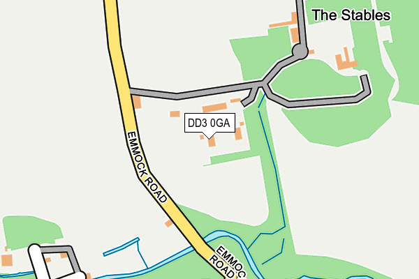DD3 0GA map - OS OpenMap – Local (Ordnance Survey) DD3 0GA map - OS OpenMap – Local (Ordnance Survey)