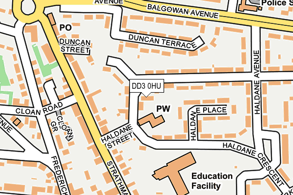 DD3 0HU map - OS OpenMap – Local (Ordnance Survey) DD3 0HU map - OS OpenMap – Local (Ordnance Survey)