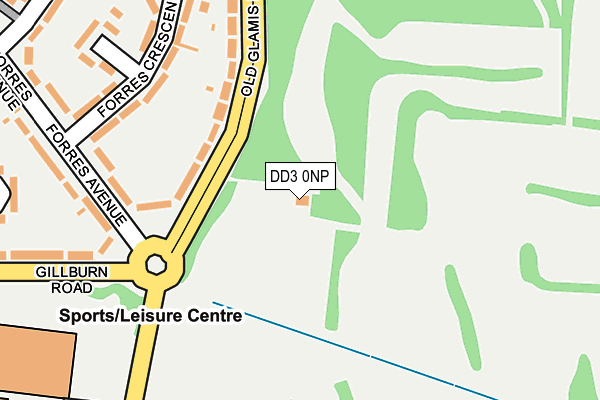 DD3 0NP map - OS OpenMap – Local (Ordnance Survey) DD3 0NP map - OS OpenMap – Local (Ordnance Survey)