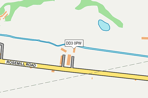 DD3 0PW map - OS OpenMap – Local (Ordnance Survey) DD3 0PW map - OS OpenMap – Local (Ordnance Survey)