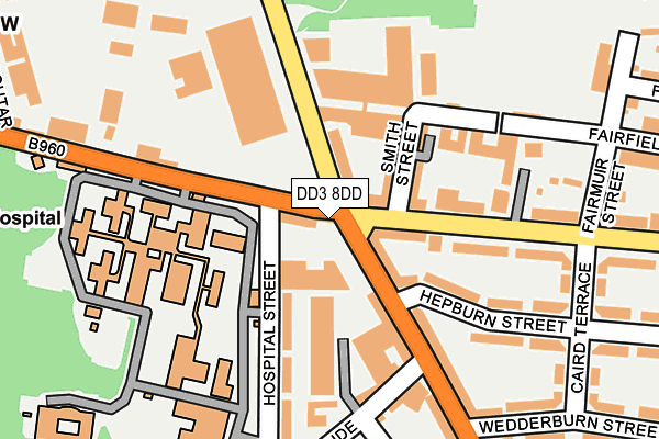 DD3 8DD map - OS OpenMap – Local (Ordnance Survey) DD3 8DD map - OS OpenMap – Local (Ordnance Survey)