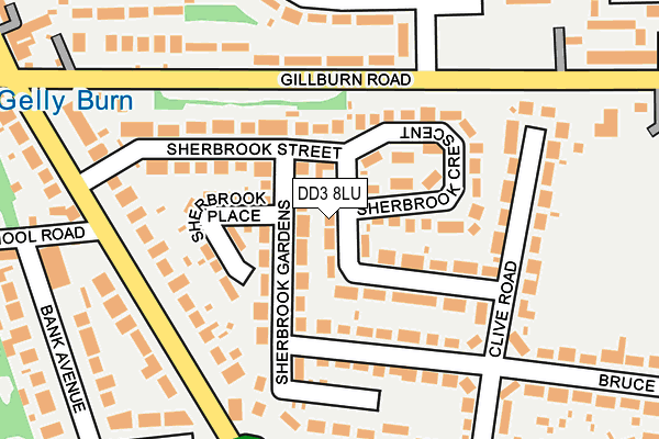DD3 8LU map - OS OpenMap – Local (Ordnance Survey) DD3 8LU map - OS OpenMap – Local (Ordnance Survey)