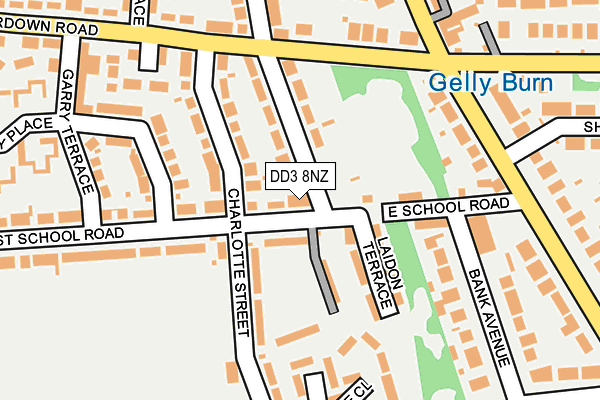 DD3 8NZ map - OS OpenMap – Local (Ordnance Survey) DD3 8NZ map - OS OpenMap – Local (Ordnance Survey)