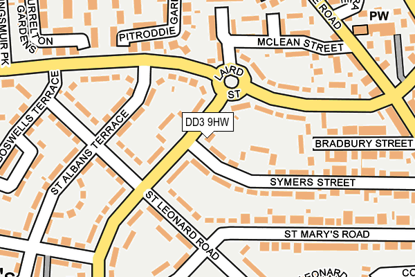 DD3 9HW map - OS OpenMap – Local (Ordnance Survey) DD3 9HW map - OS OpenMap – Local (Ordnance Survey)