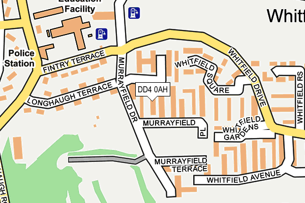 DD4 0AH map - OS OpenMap – Local (Ordnance Survey) DD4 0AH map - OS OpenMap – Local (Ordnance Survey)