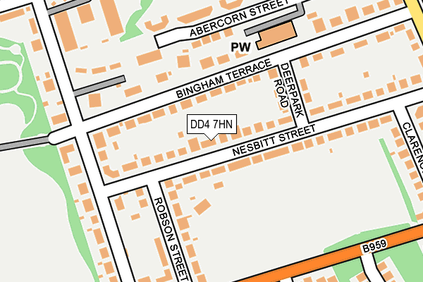 DD4 7HN map - OS OpenMap – Local (Ordnance Survey) DD4 7HN map - OS OpenMap – Local (Ordnance Survey)