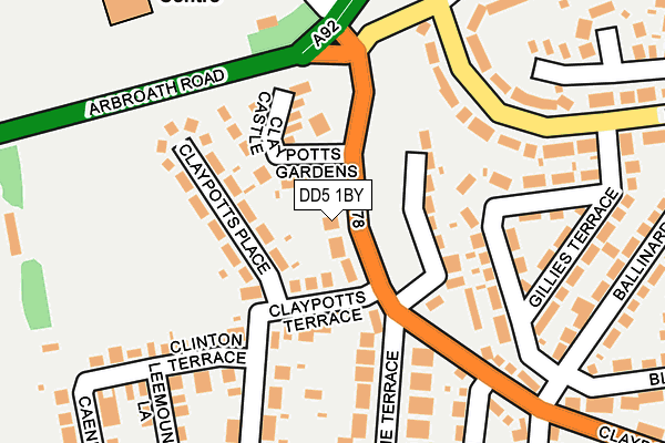 DD5 1BY map - OS OpenMap – Local (Ordnance Survey) DD5 1BY map - OS OpenMap – Local (Ordnance Survey)