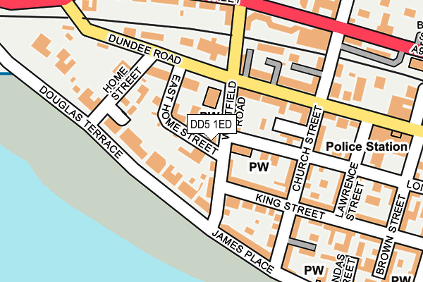 DD5 1ED map - OS OpenMap – Local (Ordnance Survey) DD5 1ED map - OS OpenMap – Local (Ordnance Survey)