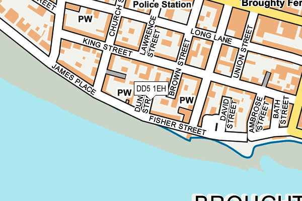 DD5 1EH map - OS OpenMap – Local (Ordnance Survey) DD5 1EH map - OS OpenMap – Local (Ordnance Survey)