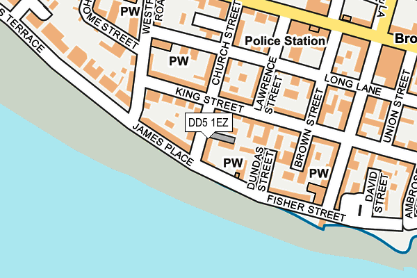 DD5 1EZ map - OS OpenMap – Local (Ordnance Survey) DD5 1EZ map - OS OpenMap – Local (Ordnance Survey)