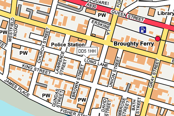 DD5 1HH map - OS OpenMap – Local (Ordnance Survey) DD5 1HH map - OS OpenMap – Local (Ordnance Survey)