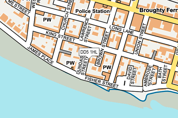 DD5 1HL map - OS OpenMap – Local (Ordnance Survey) DD5 1HL map - OS OpenMap – Local (Ordnance Survey)