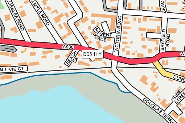 DD5 1HY map - OS OpenMap – Local (Ordnance Survey) DD5 1HY map - OS OpenMap – Local (Ordnance Survey)