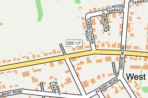 DD5 1JT map - OS OpenMap – Local (Ordnance Survey) DD5 1JT map - OS OpenMap – Local (Ordnance Survey)