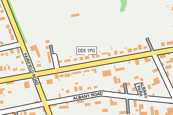 DD5 1PG map - OS OpenMap – Local (Ordnance Survey) DD5 1PG map - OS OpenMap – Local (Ordnance Survey)
