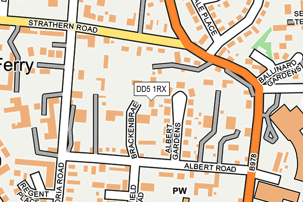 DD5 1RX map - OS OpenMap – Local (Ordnance Survey) DD5 1RX map - OS OpenMap – Local (Ordnance Survey)