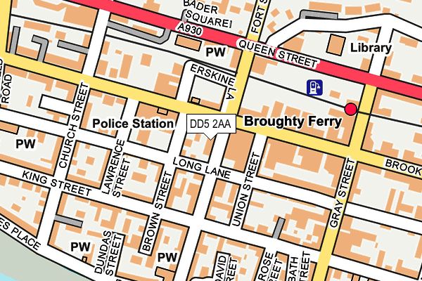 DD5 2AA map - OS OpenMap – Local (Ordnance Survey) DD5 2AA map - OS OpenMap – Local (Ordnance Survey)