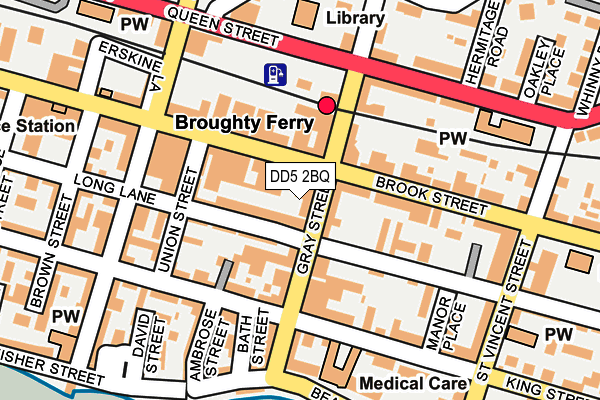 DD5 2BQ map - OS OpenMap – Local (Ordnance Survey) DD5 2BQ map - OS OpenMap – Local (Ordnance Survey)