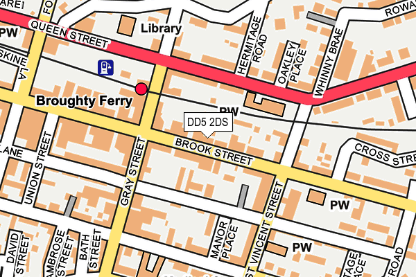DD5 2DS map - OS OpenMap – Local (Ordnance Survey) DD5 2DS map - OS OpenMap – Local (Ordnance Survey)