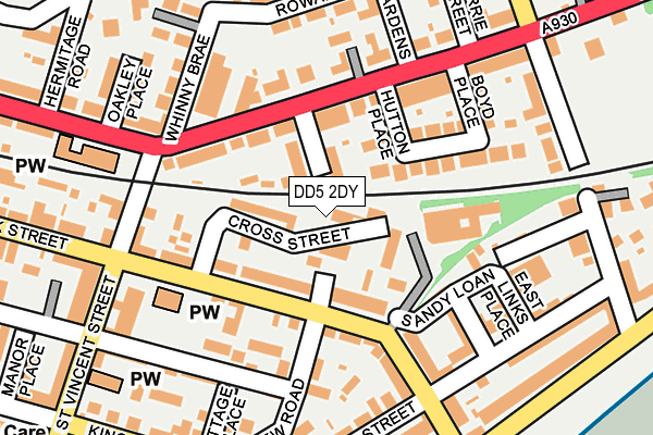 DD5 2DY map - OS OpenMap – Local (Ordnance Survey) DD5 2DY map - OS OpenMap – Local (Ordnance Survey)