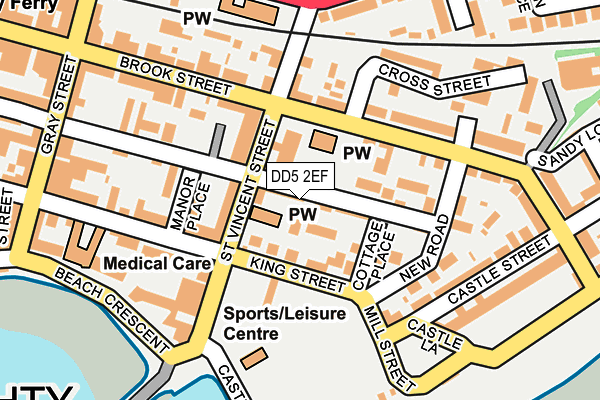 DD5 2EF map - OS OpenMap – Local (Ordnance Survey) DD5 2EF map - OS OpenMap – Local (Ordnance Survey)