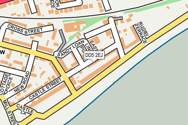 DD5 2EJ map - OS OpenMap – Local (Ordnance Survey) DD5 2EJ map - OS OpenMap – Local (Ordnance Survey)
