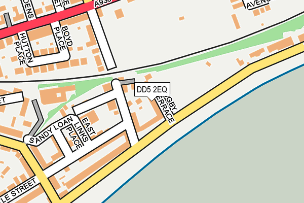 DD5 2EQ map - OS OpenMap – Local (Ordnance Survey) DD5 2EQ map - OS OpenMap – Local (Ordnance Survey)