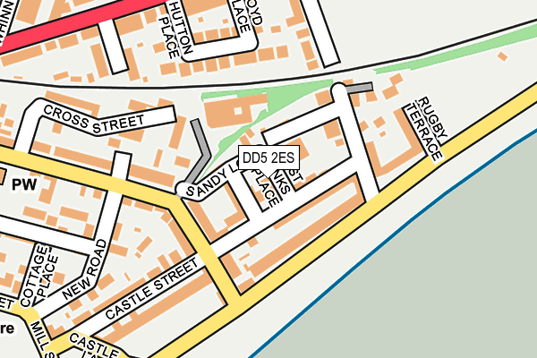 DD5 2ES map - OS OpenMap – Local (Ordnance Survey) DD5 2ES map - OS OpenMap – Local (Ordnance Survey)