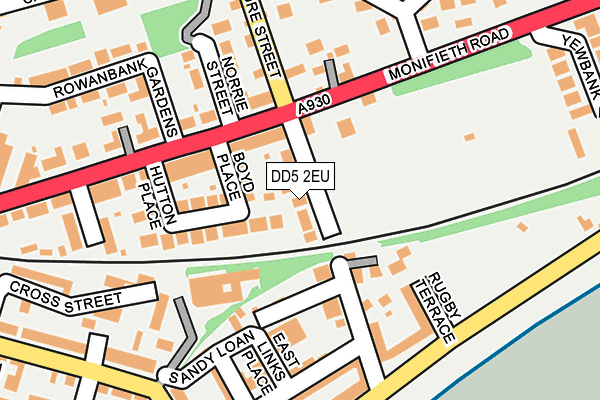 DD5 2EU map - OS OpenMap – Local (Ordnance Survey) DD5 2EU map - OS OpenMap – Local (Ordnance Survey)