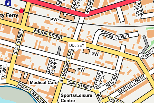 DD5 2EY map - OS OpenMap – Local (Ordnance Survey) DD5 2EY map - OS OpenMap – Local (Ordnance Survey)