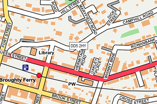 DD5 2HY map - OS OpenMap – Local (Ordnance Survey) DD5 2HY map - OS OpenMap – Local (Ordnance Survey)