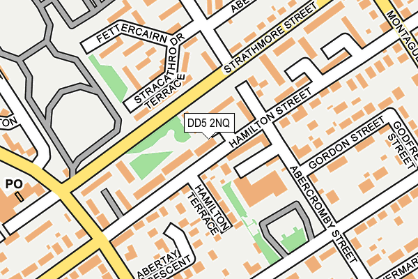DD5 2NQ map - OS OpenMap – Local (Ordnance Survey) DD5 2NQ map - OS OpenMap – Local (Ordnance Survey)