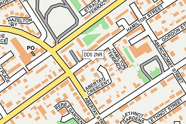 DD5 2NR map - OS OpenMap – Local (Ordnance Survey) DD5 2NR map - OS OpenMap – Local (Ordnance Survey)