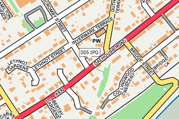 DD5 2PQ map - OS OpenMap – Local (Ordnance Survey) DD5 2PQ map - OS OpenMap – Local (Ordnance Survey)