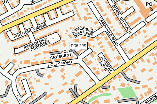 DD5 2PS map - OS OpenMap – Local (Ordnance Survey) DD5 2PS map - OS OpenMap – Local (Ordnance Survey)