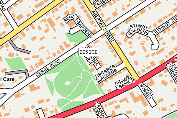 DD5 2QE map - OS OpenMap – Local (Ordnance Survey) DD5 2QE map - OS OpenMap – Local (Ordnance Survey)