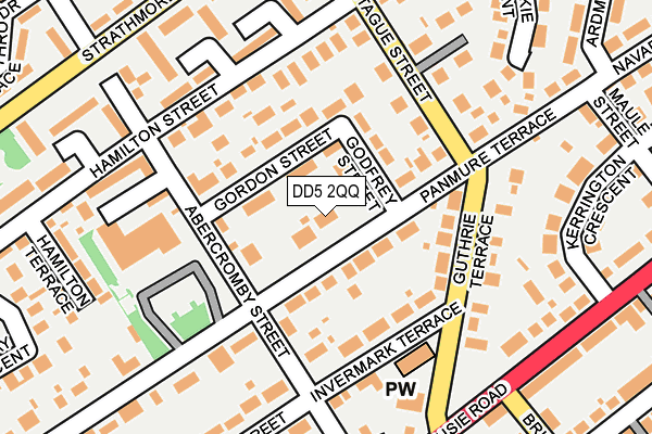 DD5 2QQ map - OS OpenMap – Local (Ordnance Survey) DD5 2QQ map - OS OpenMap – Local (Ordnance Survey)