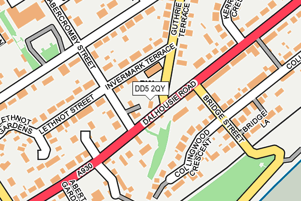 DD5 2QY map - OS OpenMap – Local (Ordnance Survey) DD5 2QY map - OS OpenMap – Local (Ordnance Survey)