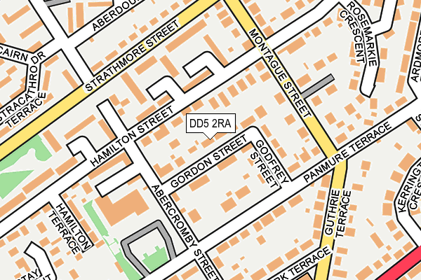 DD5 2RA map - OS OpenMap – Local (Ordnance Survey) DD5 2RA map - OS OpenMap – Local (Ordnance Survey)
