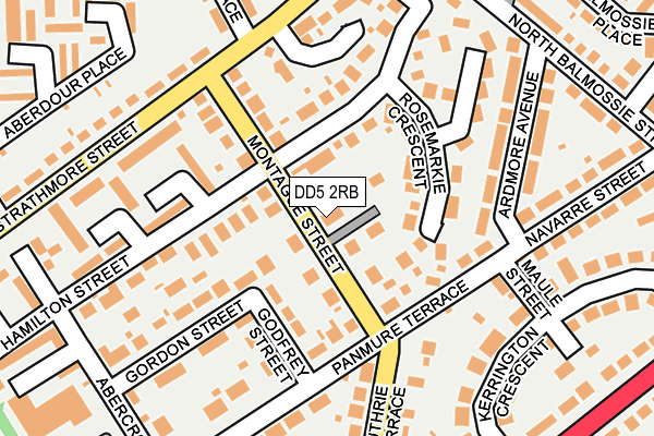 DD5 2RB map - OS OpenMap – Local (Ordnance Survey) DD5 2RB map - OS OpenMap – Local (Ordnance Survey)