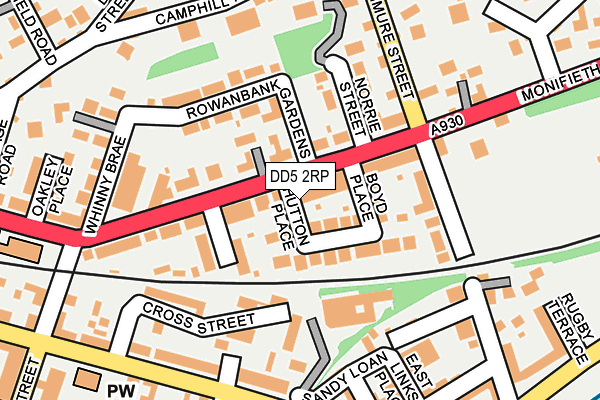 DD5 2RP map - OS OpenMap – Local (Ordnance Survey) DD5 2RP map - OS OpenMap – Local (Ordnance Survey)