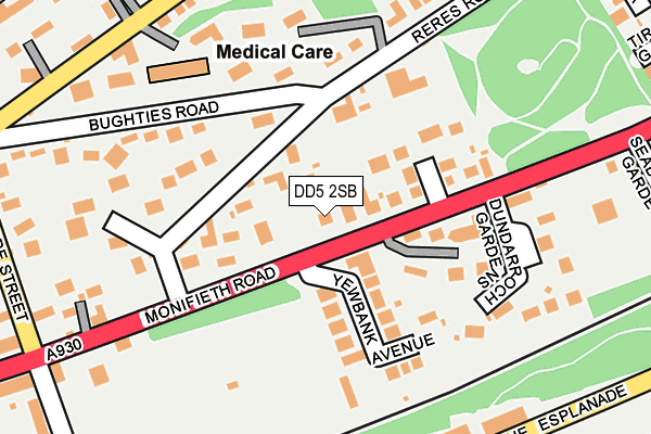 DD5 2SB map - OS OpenMap – Local (Ordnance Survey) DD5 2SB map - OS OpenMap – Local (Ordnance Survey)