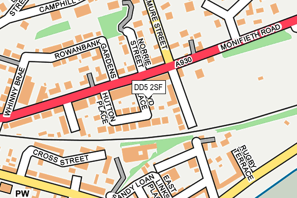 DD5 2SF map - OS OpenMap – Local (Ordnance Survey) DD5 2SF map - OS OpenMap – Local (Ordnance Survey)