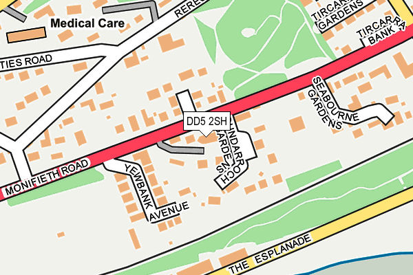 DD5 2SH map - OS OpenMap – Local (Ordnance Survey) DD5 2SH map - OS OpenMap – Local (Ordnance Survey)