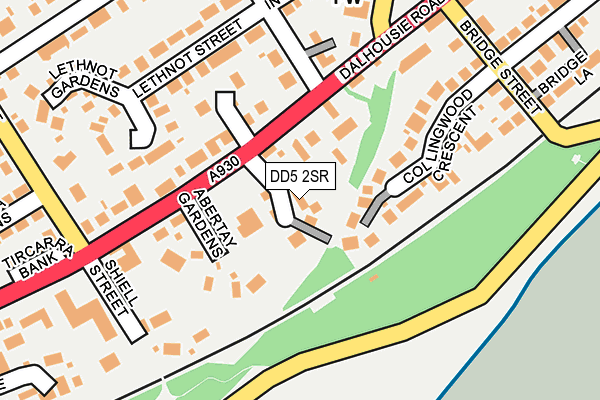 DD5 2SR map - OS OpenMap – Local (Ordnance Survey) DD5 2SR map - OS OpenMap – Local (Ordnance Survey)