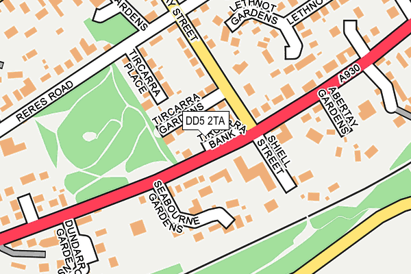 DD5 2TA map - OS OpenMap – Local (Ordnance Survey) DD5 2TA map - OS OpenMap – Local (Ordnance Survey)