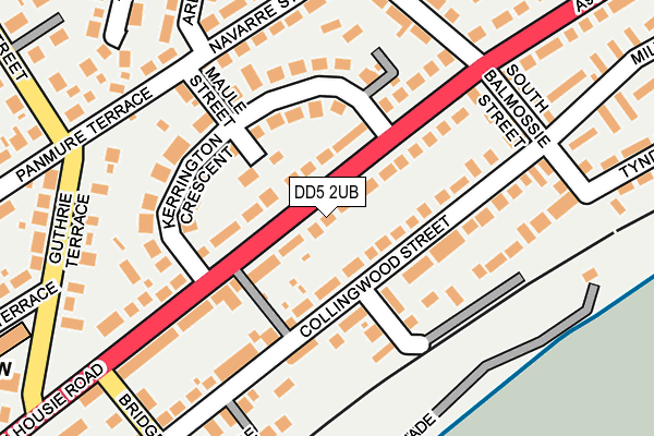 DD5 2UB map - OS OpenMap – Local (Ordnance Survey) DD5 2UB map - OS OpenMap – Local (Ordnance Survey)