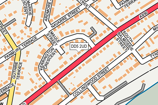 DD5 2UD map - OS OpenMap – Local (Ordnance Survey) DD5 2UD map - OS OpenMap – Local (Ordnance Survey)
