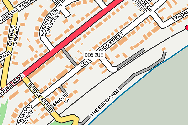 DD5 2UE map - OS OpenMap – Local (Ordnance Survey) DD5 2UE map - OS OpenMap – Local (Ordnance Survey)